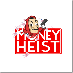 Money heist Posters and Art